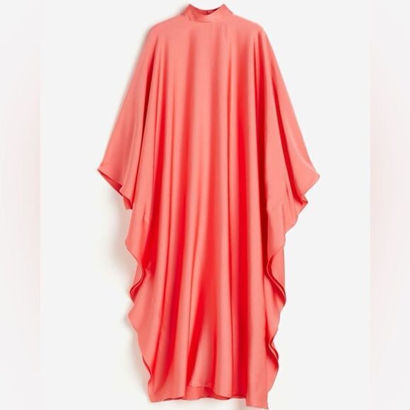 H&M Ramadan Modest Collection Satin Kaftan Dress - Picture 5 of 11
